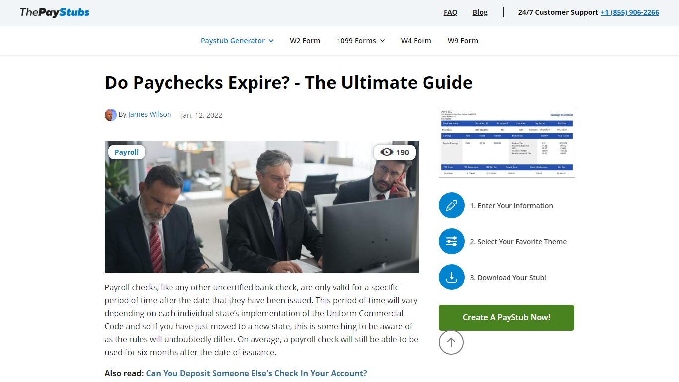 Do Paychecks Expire? - ThePayStubs